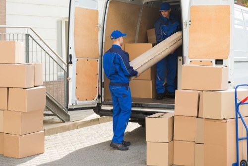 Man and Van service in Uxbridge modern van