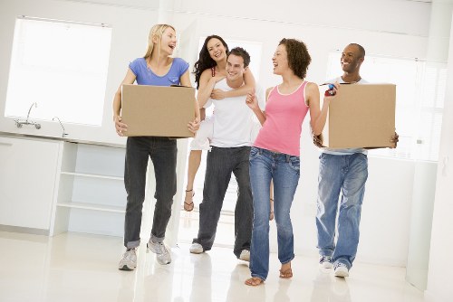 Professional house removalists at work in Uxbridge