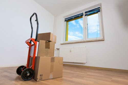 Professional moving team planning a move in Uxbridge