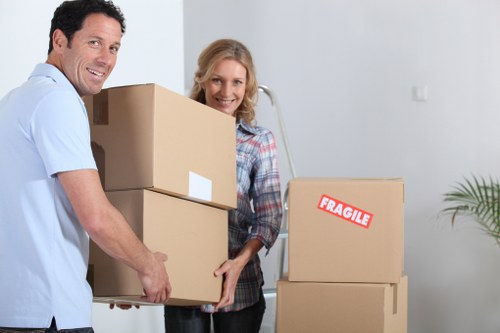Van transport for office items and business collections